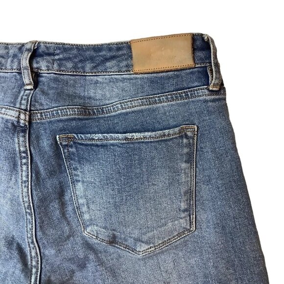 Dear John Blaire Straight Denim Stretch Jeans Womens Size 28 Mid-Rise Blue - Picture 7 of 12